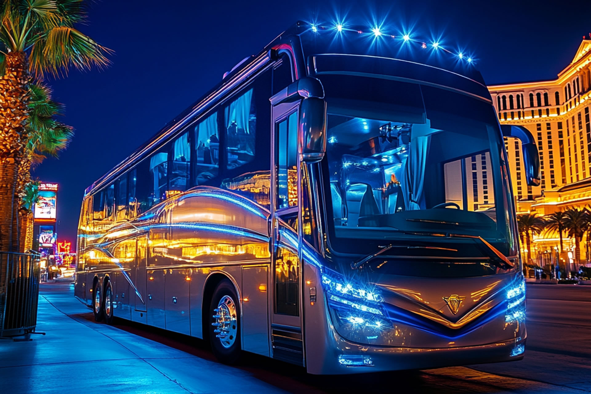 Charter Bus Transportation For Business and Corporate Groups in Las Vegas: Professional Fleet Services for Executive Travel